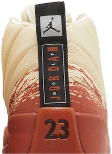 Eastside Golf x Air Jordan 12 'Muslin/Hitam Sunrise Terbakar' DV1758-108 Sizing Eastside Golf x Air Jordan 12 'Muslin/Hitam Sunrise Terbakar' DV1758-108