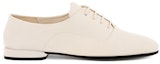Order ECCO Anne Series Leather Flat Casual Sneaker 'Lime' 20821301378