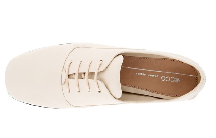 Lookbook ECCO Anne Series Leather Flat Casual Sneaker 'Lime' 20821301378
