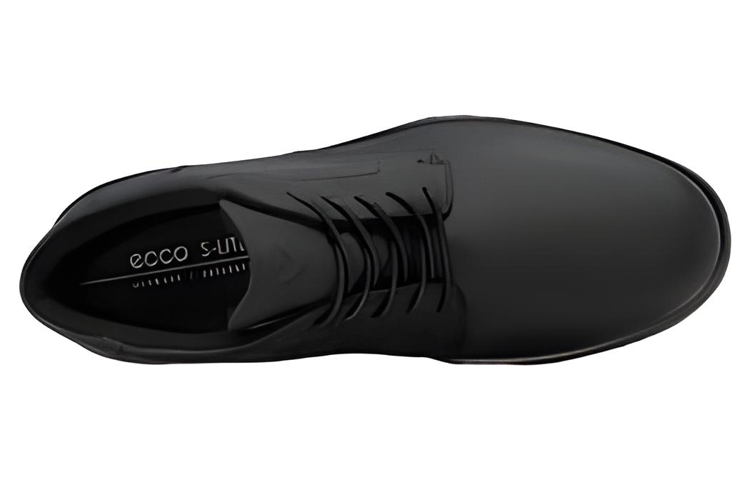 Lookbook ECCO Biom Hybrid ''Wasserdichter Schwarzer Lederstiefel'' 52033402001