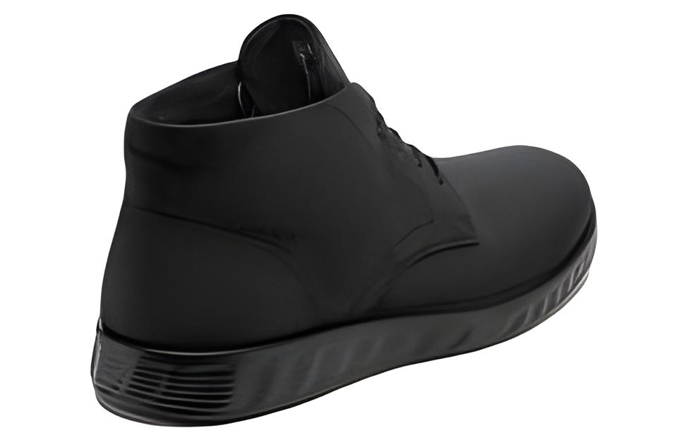 Shop ECCO Biom Hybrid ''Wasserdichter Schwarzer Lederstiefel'' 52033402001