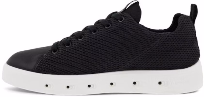 ECCO Black Low-Top Leather Sneakers - Minimalist Casual Style 52080451052 Buy ECCO Black Low-Top Leather Sneakers - Minimalist Casual Style 52080451052