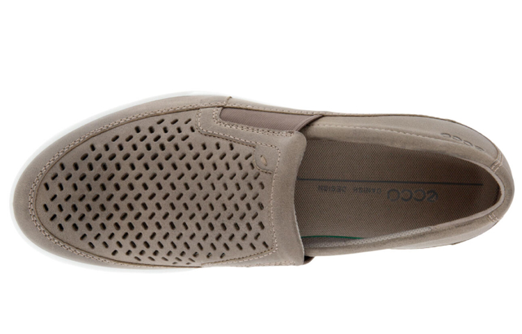Lookbook ECCO Cathum 'Brown Casual Flats' 85865402459