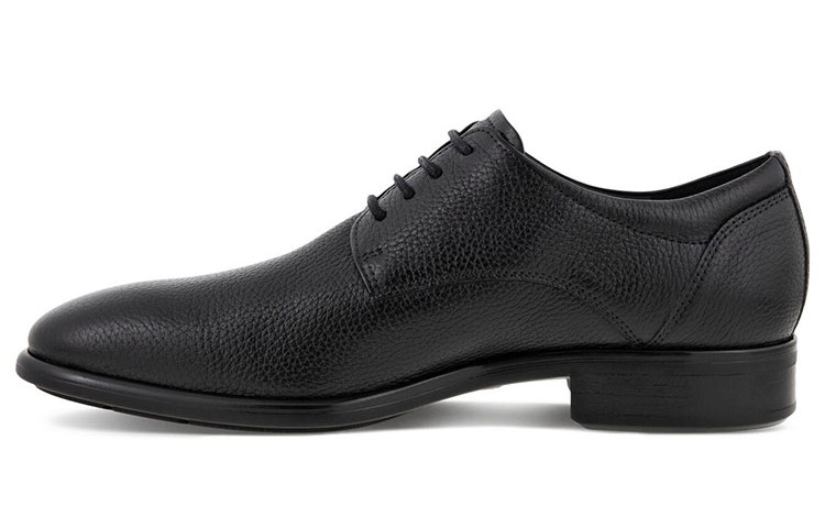 ECCO Citytray 'Vintage British Round Toe Black'