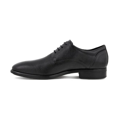 ECCO Citytray 'Vintage British Round Toe Black'