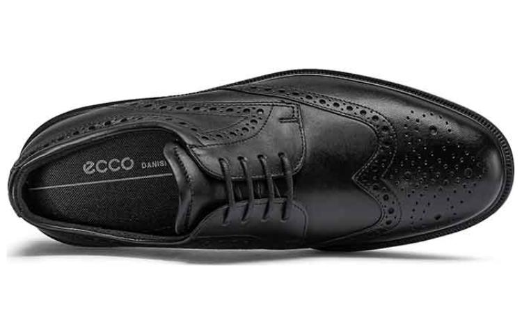 Lookbook ECCO 舒适时尚正装鞋 ‘黑色皮革’ 85522401001