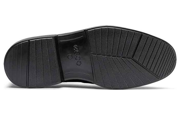 Shop ECCO 舒适时尚正装鞋 ‘黑色皮革’ 85522401001