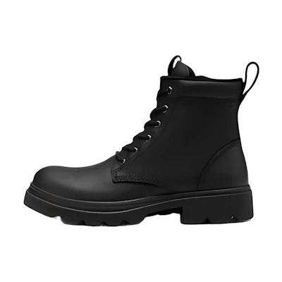 ECCO CMFT Slip-Resistant Work Boot 'Black'