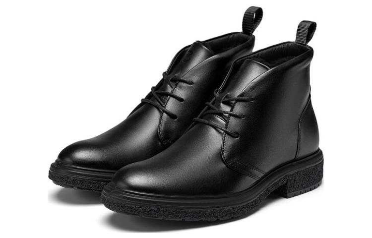 ECCO Cool Hybrid 'Glossy Black Leather Boot' 圖 4
