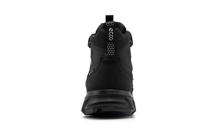 Shop ecco/愛步 驅動系列 防水高筒戶外功能鞋 黑色