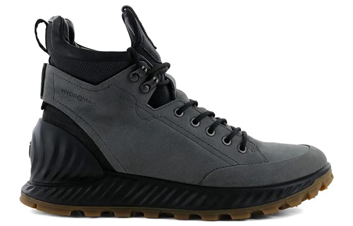 Order ECCO 高帮舒适简约灰色户外鞋 83230401602