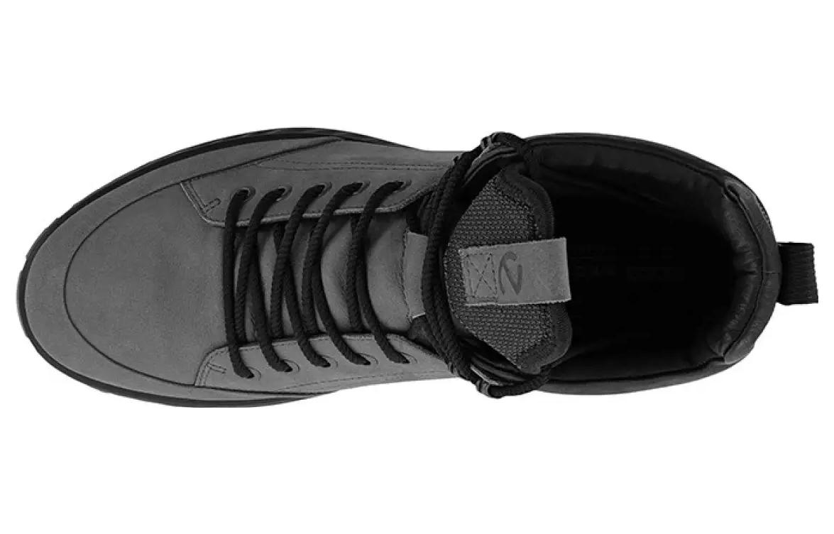 Lookbook ECCO 高帮舒适简约灰色户外鞋 83230401602