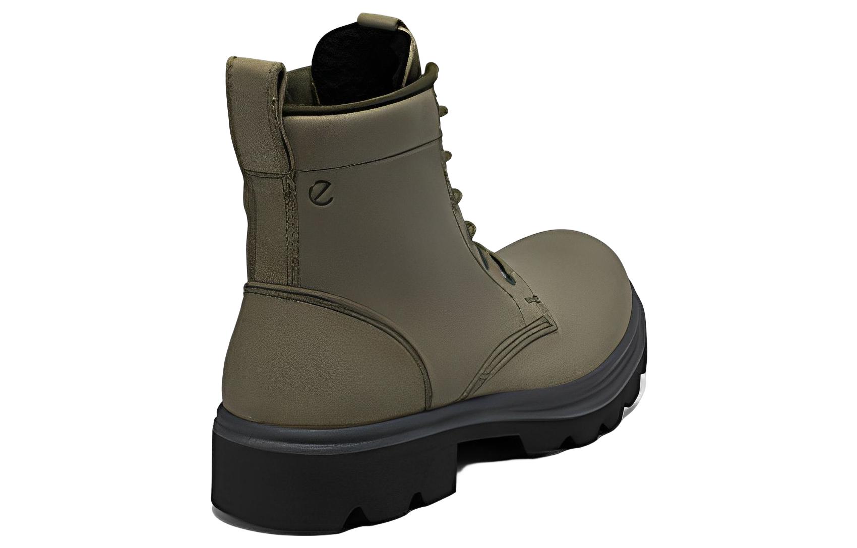 ECCO Innovation Series Leather Ankle Boot 'Military Green' 圖 4