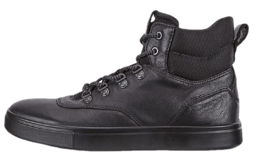 ECCO Kiel Ankle Boot 'Black Leather Round Toe Casual' 53095401001