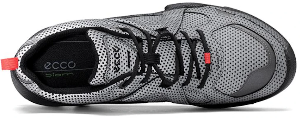 ECCO Leather and Mesh Low-Top Casual Sneakers 'Black' 80318460432 Shop ECCO Leather and Mesh Low-Top Casual Sneakers 'Black' 80318460432