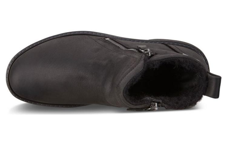 Lookbook ECCO Leather Ankle Boots 'Warm Comfort Black' 51024401001