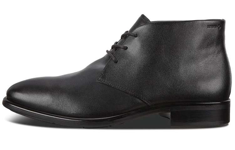 ECCO Leather Boots 'Black Full-Grain' 51272401001