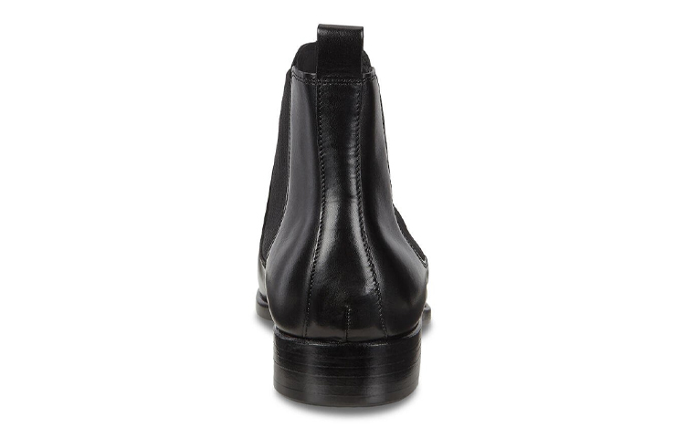 Shop ECCOレザーチェルシーブーツ (黒) 52365401001