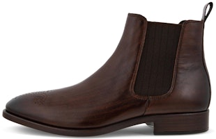 ECCO Leather Chelsea Boot 'Brown Full-Grain' 52365401482 ECCO Leather Chelsea Boot 'Brown Full-Grain' 52365401482