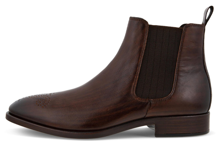 ECCO Leather Chelsea Boot 'Brown Full-Grain' 52365401482