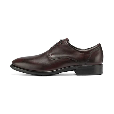 ECCO Leather CMFT Lace-Up Dress Shoe 'Deep Burgundy'