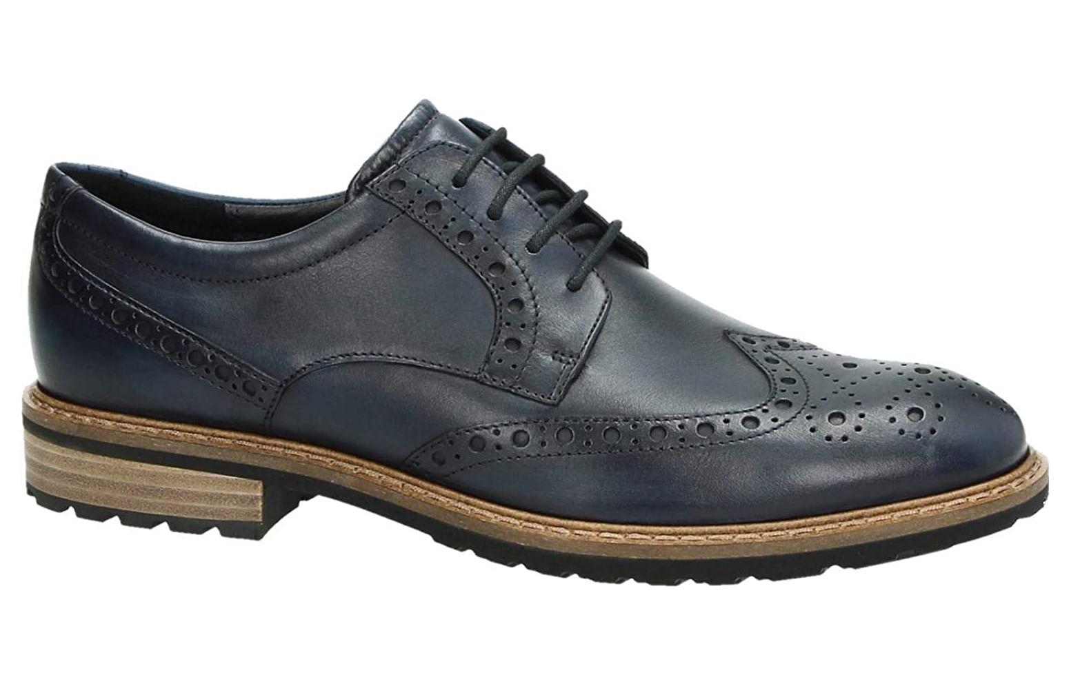 ECCO Leather Derby 'Denim Blue' 圖 2
