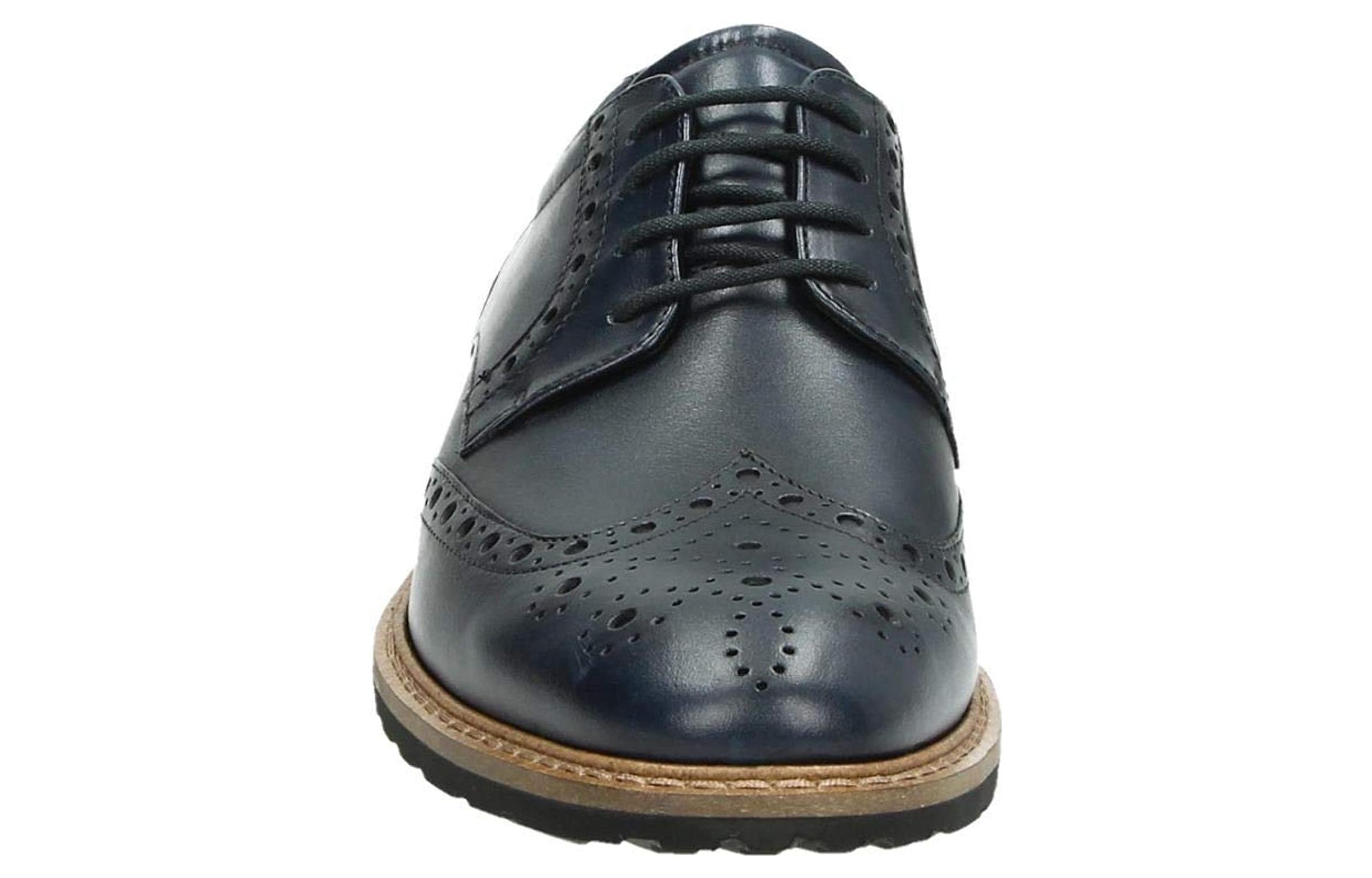 ECCO Leather Derby 'Denim Blue' 圖 3