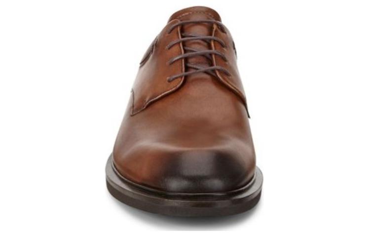 ECCO Leather Dress Shoes 'Business Commute Brown' 圖 2