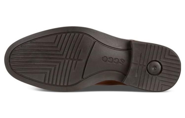 ECCO Leather Dress Shoes 'Business Commute Brown' 圖 5