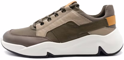 ECCO Leather Fashion Low 'Deep Grey Patchwork' 520134-52378 ECCO Leather Fashion Low 'Deep Grey Patchwork' 520134-52378