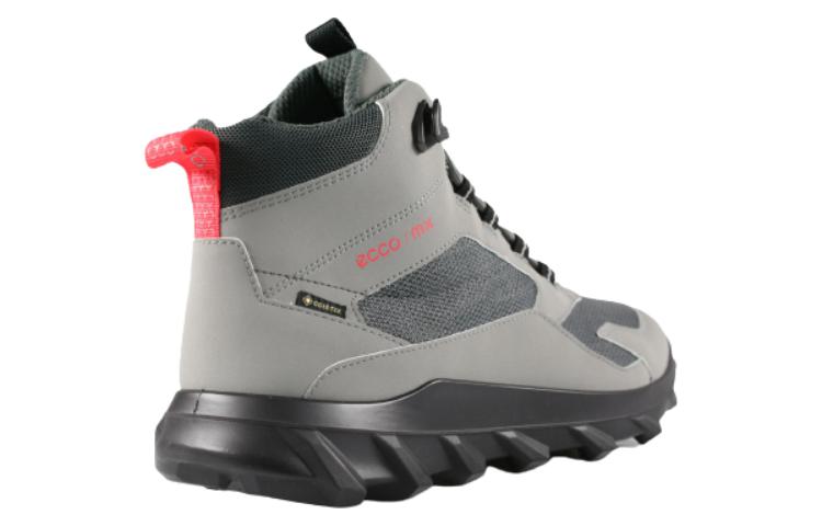 ECCO Leather High 'Grey Black' 圖 4