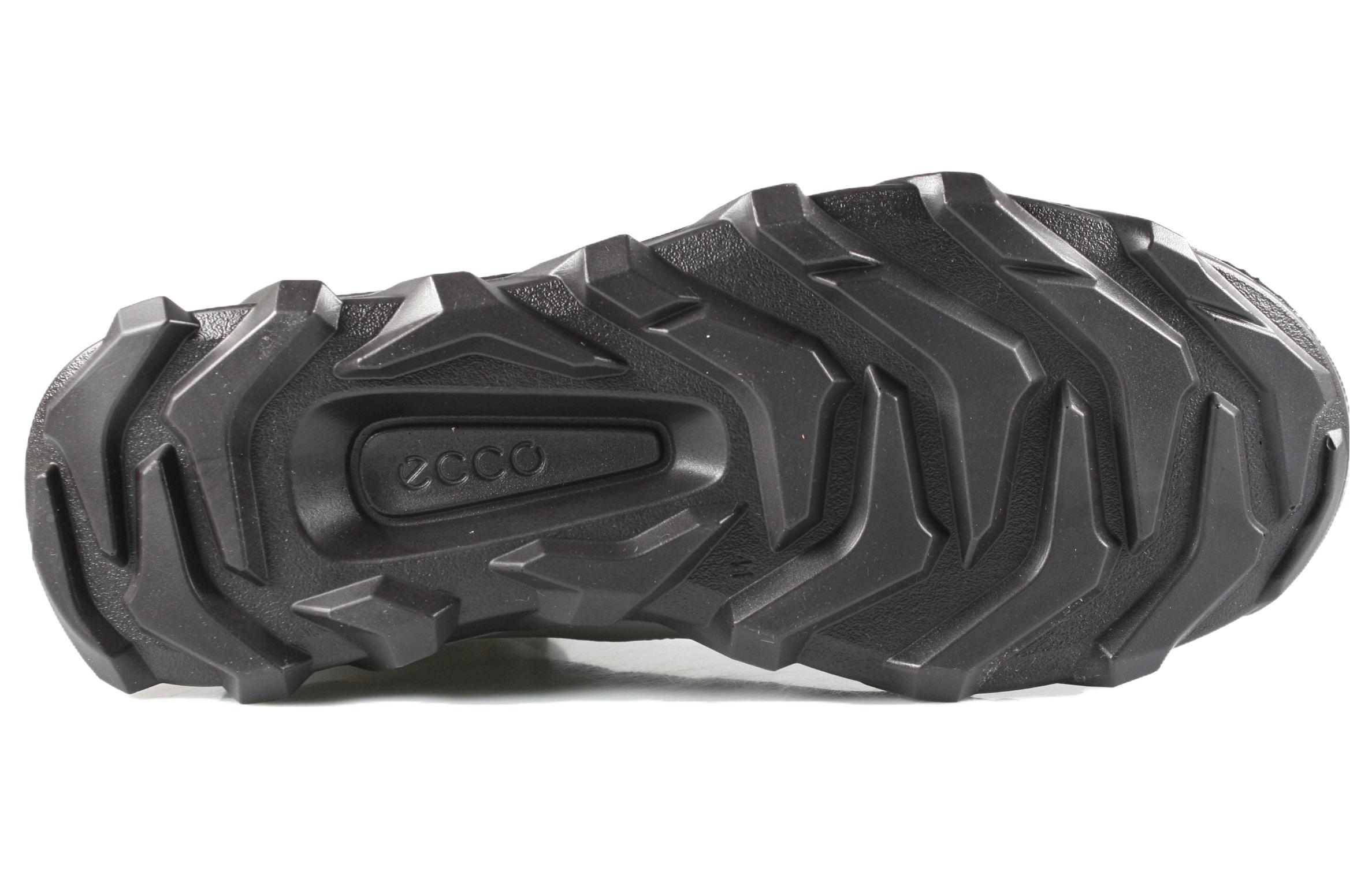 ECCO Leather High 'Grey Black' 圖 5