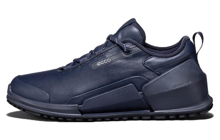 ECCO Leather Low-Top 'Midnight Blue Comfort' 80085450769