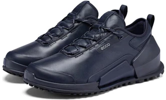 Shop ECCO 低帮皮鞋 '午夜蓝舒适款' 80085450769