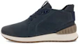 Buy ECCO Leather Low-Top Round-Toe Lace-Up 'Blue Casual' 52325402038