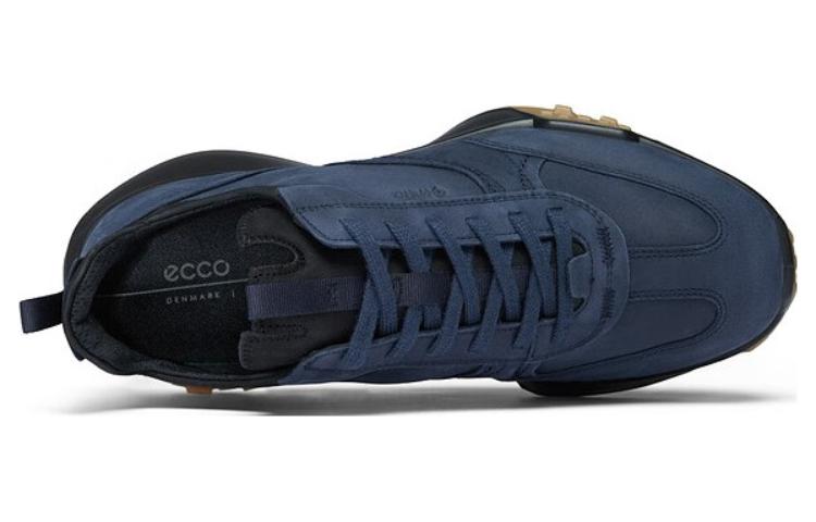 ECCO Leather Low-Top Running Shoe 'Blue' 圖 3