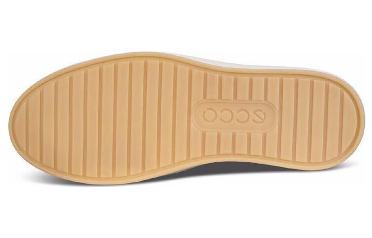 ECCO Leather Low-Top Slip-On 'Black' 圖 4