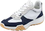 Order ECCO Leder Low ''Blau-Weiß'' 52491460397