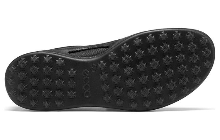 ECCO Leather Low-Top 'Black Casual' 圖 5