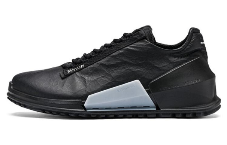 ECCO Leather Low Top 'Black Casual' 80064411001