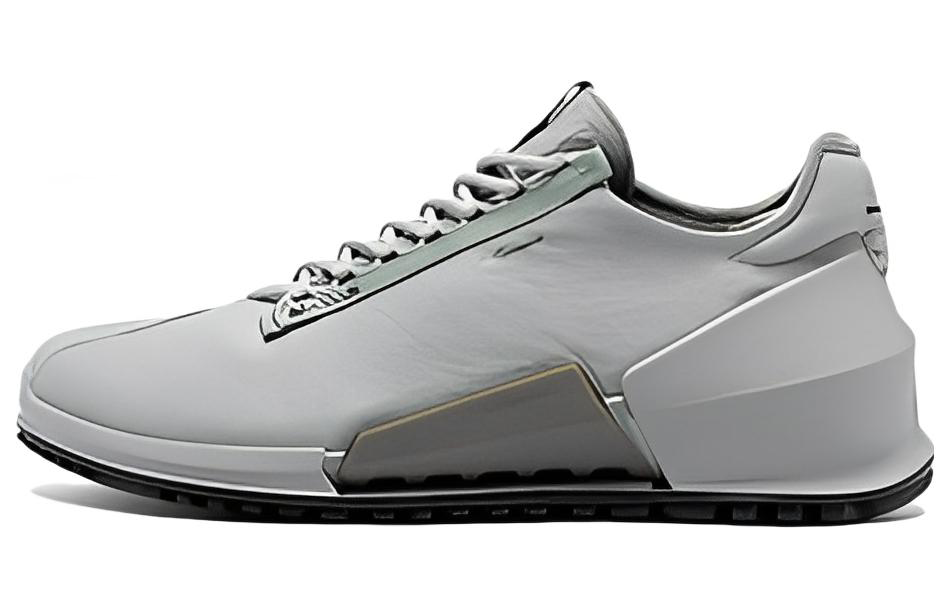 ECCO Leather Low-Top Lace-Up 'Pigeon Grey' 80064401539