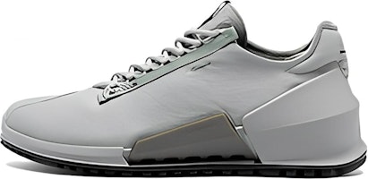 ECCO Leather Low-Top Lace-Up 'Pigeon Grey' 80064401539 ECCO Leather Low-Top Lace-Up 'Pigeon Grey' 80064401539