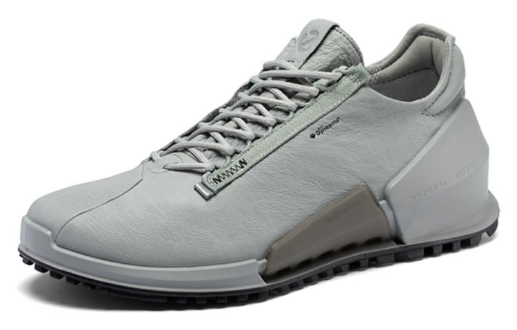 ECCO Leather Low-Top Lace-Up 'Pigeon Grey' 圖 2