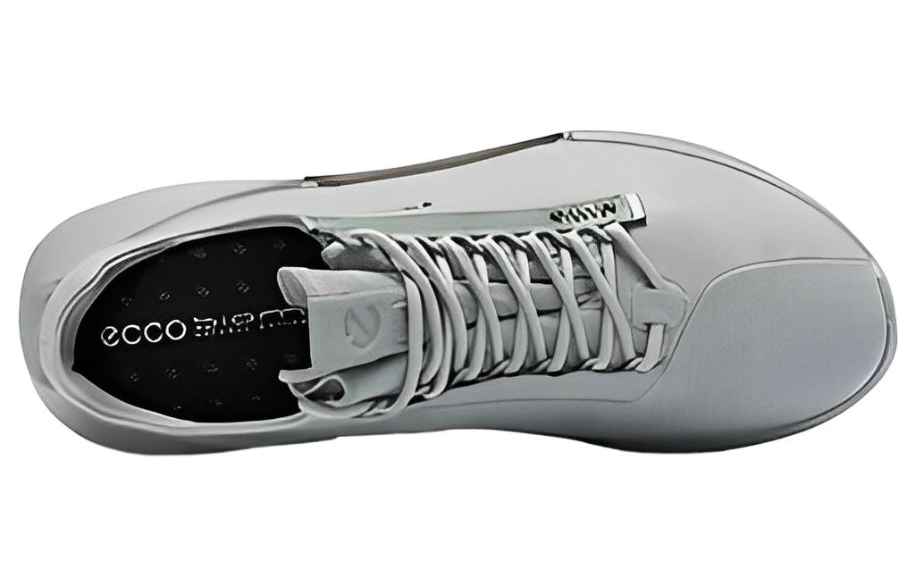 ECCO Leather Low-Top Lace-Up 'Pigeon Grey' 圖 3