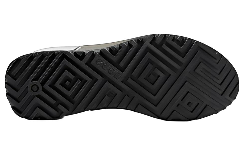 ECCO Leather Low-Top Lace-Up 'Pigeon Grey' 圖 5