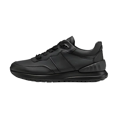 ECCO Leather Low-Top Sneaker 'Black CMFT'
