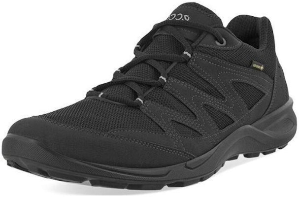 ECCO Leather Mesh Breathable Walking Low-Top Sneakers 'Black' 82578451707 Order ECCO Leather Mesh Breathable Walking Low-Top Sneakers 'Black' 82578451707