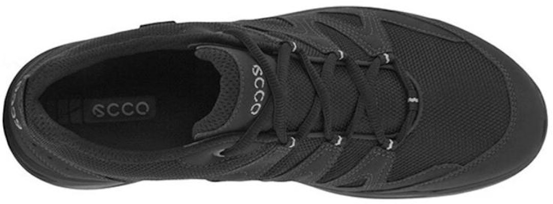 ECCO Leather Mesh Breathable Walking Low-Top Sneakers 'Black' 82578451707 Lookbook ECCO Leather Mesh Breathable Walking Low-Top Sneakers 'Black' 82578451707