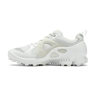 ECCO Leather Mesh Low Top 'White'