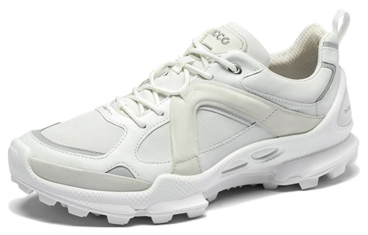 Order ECCOレザーメッシュ ローカット (白) 80318452292